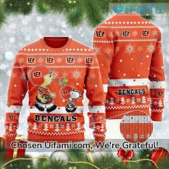 Cincinnati Bengals Ugly Christmas Sweater Peanuts Gift For Bengals Fans