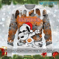 Clemson Christmas Sweater Radiant Snoopy Clemson Tigers Gift