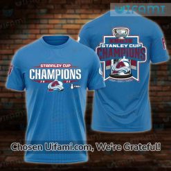 Colorado Avalanche Stanley Cup Shirt 3D Champions 2022 Colorado Avalanche Gifts