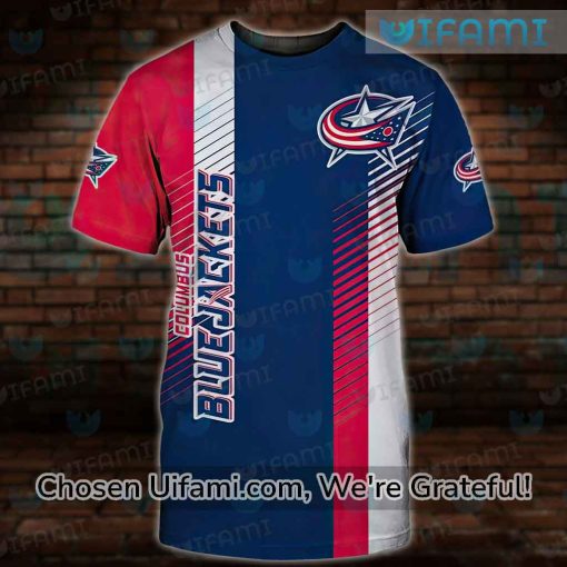 Columbus Blue Jackets Shirt 3D Lighthearted Blue Jackets Gifts