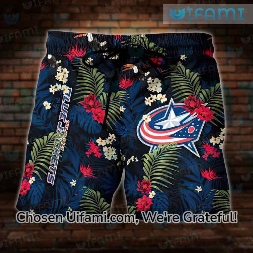 Columbus Blue Jackets Shirt 3D Vibrant Blue Jackets Gifts