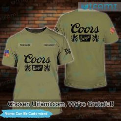 Coors Banquet T-Shirt 3D Eye-opening Custom Coors Light Gifts