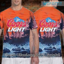 Coors Graphic Tee 3D Beautiful Coors Light Gifts Best selling