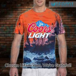Coors Graphic Tee 3D Beautiful Coors Light Gifts Exclusive