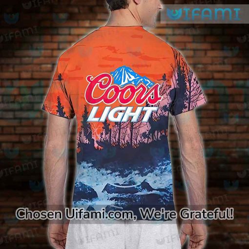 Coors Graphic Tee 3D Beautiful Coors Light Gifts