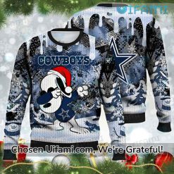 Cowboys Sweater Mens Surprise Snoopy Gift For Dallas Cowboy Fan