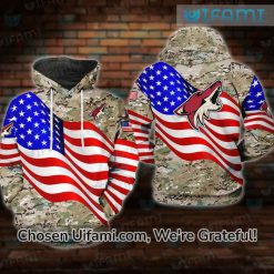 Coyotes Hoodie 3D Awesome USA Flag Camo Gift