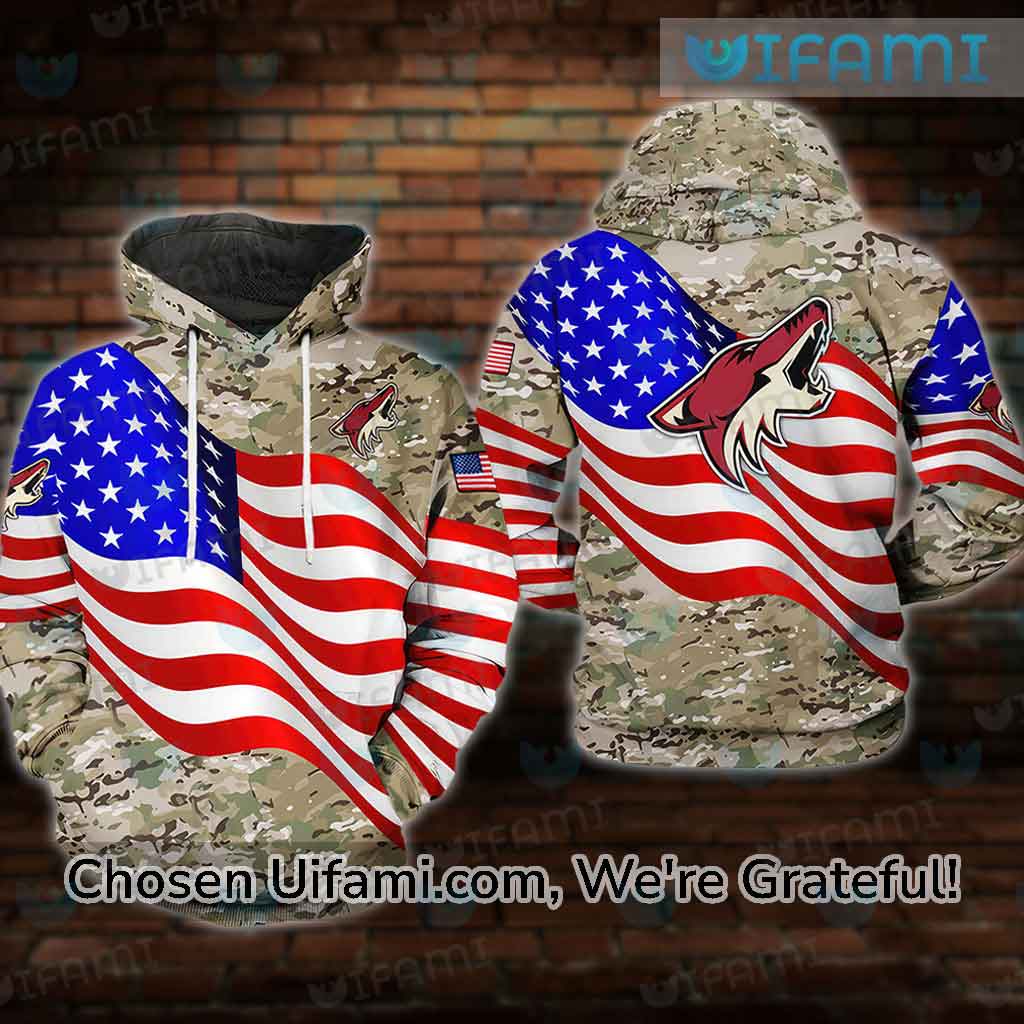 Arizona Coyotes Kachina Hoodie 3D Colorful USA Flag Gift - Personalized  Gifts: Family, Sports, Occasions, Trending