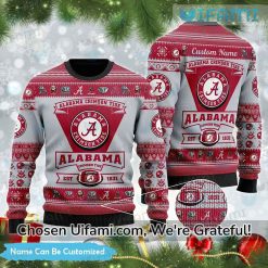 Crimson Tide Sweater Personalized Unforgettable Alabama Football Gifts For Him