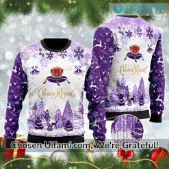 Crown Royal Sweater Colorful Crown Royal Fathers Day Gift