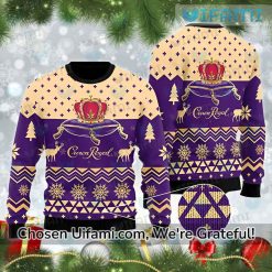 Crown Royal Xmas Sweater Adorable Cool Crown Royal Gifts