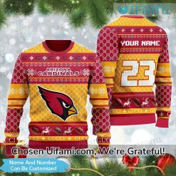 Custom Arizona Cardinals Ugly Sweater Surprising Gucci AZ Cardinals Gift Shop