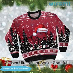Custom Arkansas Razorbacks Christmas Sweater Comfortable Razorbacks Gift Exclusive