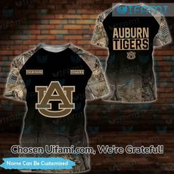 Custom Auburn Tee 3D Latest Hunting Camo Auburn Tigers Gifts