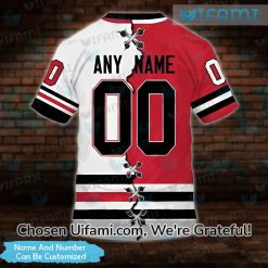 Custom Blackhawks T-Shirt 3D Irresistible Gifts For Chicago Blackhawks Fans