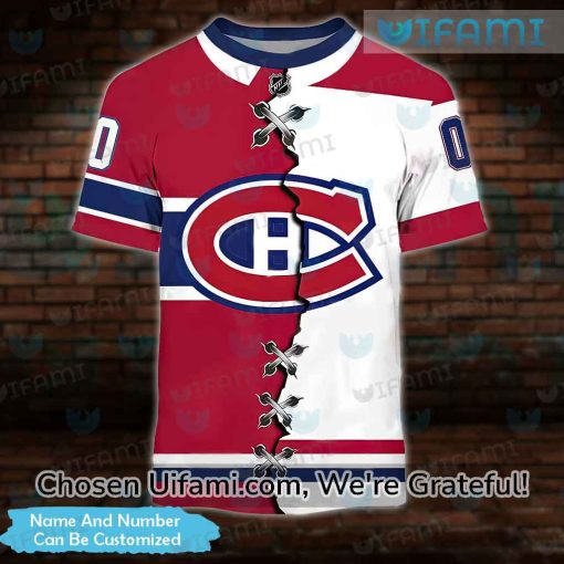 Custom Canadiens Shirt 3D Irresistible Design Gift
