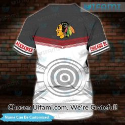 Custom Chicago Blackhawks T Shirts Vintage 3D Spectacular Mascot Blackhawks Gift Latest Model