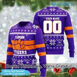 Custom Clemson Ugly Christmas Sweater Inspiring Clemson Tigers Gift