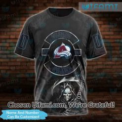 Custom Colorado Avalanche Vintage Shirt 3D Greatest Grim Reaper Avalanche Gifts