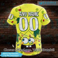 Custom Dallas Stars Shirt 3D Mesmerizing SpongeBob Dallas Stars Gift Ideas