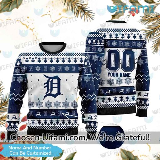 Custom Detroit Tigers Sweater Gorgeous Personalized Detroit Tigers Gifts