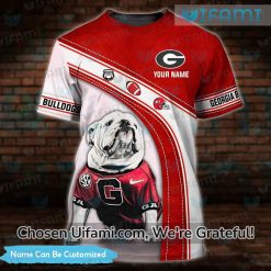Custom Georgia Bulldogs Shirts For Men 3D Beautiful Georgia Bulldogs Gift