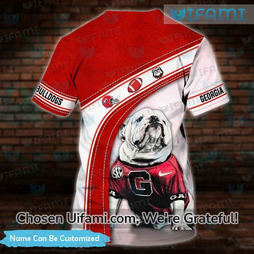 Custom Georgia Bulldogs Shirts For Men 3D Beautiful Georgia Bulldogs Gift