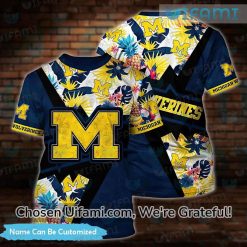 Custom Michigan Wolverines Youth Apparel 3D Irresistible Wolverines Gift