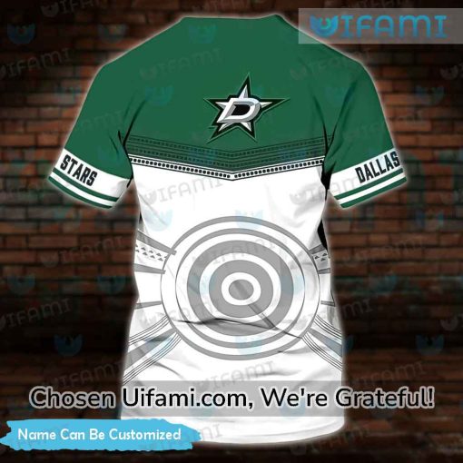 Custom Name Dallas Stars Retro Shirt 3D Surprising Dallas Stars Gift