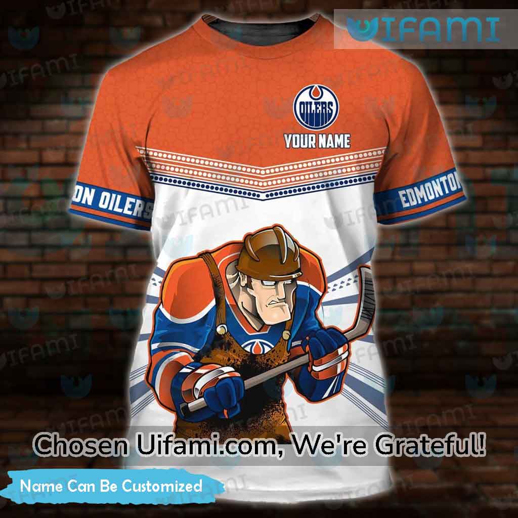 NHL Edmonton Oilers Custom Name Number 2023 Home Jersey T-Shirt