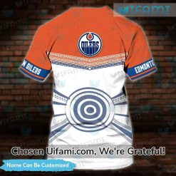 Custom Name Edmonton Oilers Shirt 3D Cool Mascot Oilers Gift Ideas Latest Model