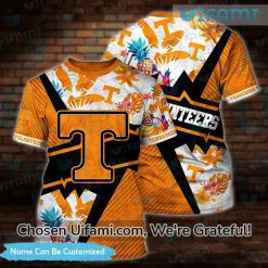 Custom Name Lady Vols Shirt 3D Simple Tennessee Volunteers Gifts