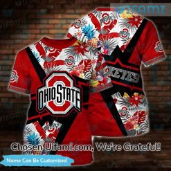 Custom Name Ohio State Graphic Tee 3D Spell-binding Ohio State Gifts For Him
