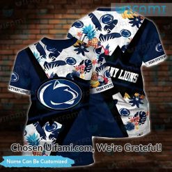 Custom Name Penn State Dad Shirt 3D Lighthearted Penn State Gift