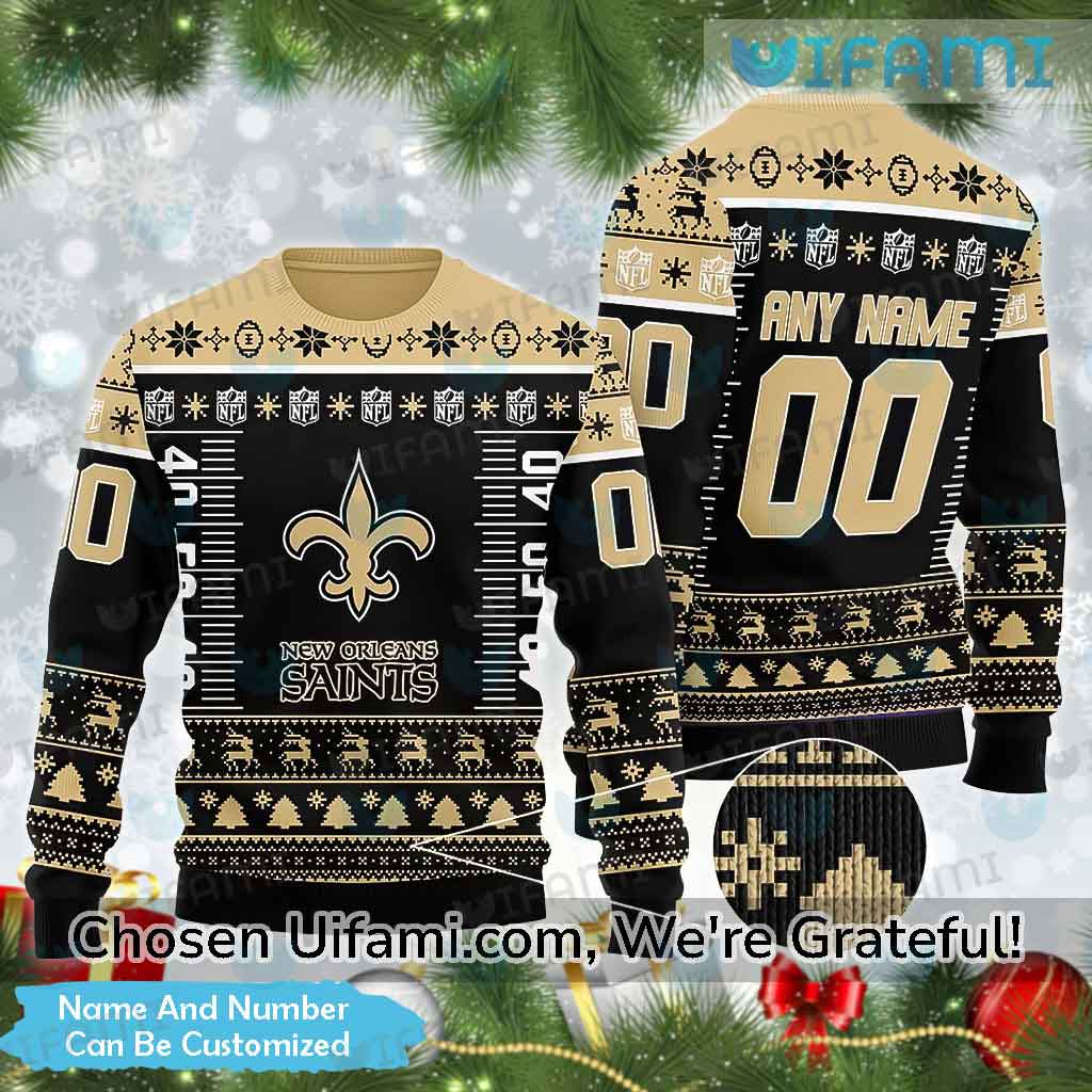Custom New Orleans Saints Sweater Radiant Gifts For Saints Fans