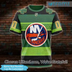 Custom New York Islanders Clothing 3D St Patricks Day Gift