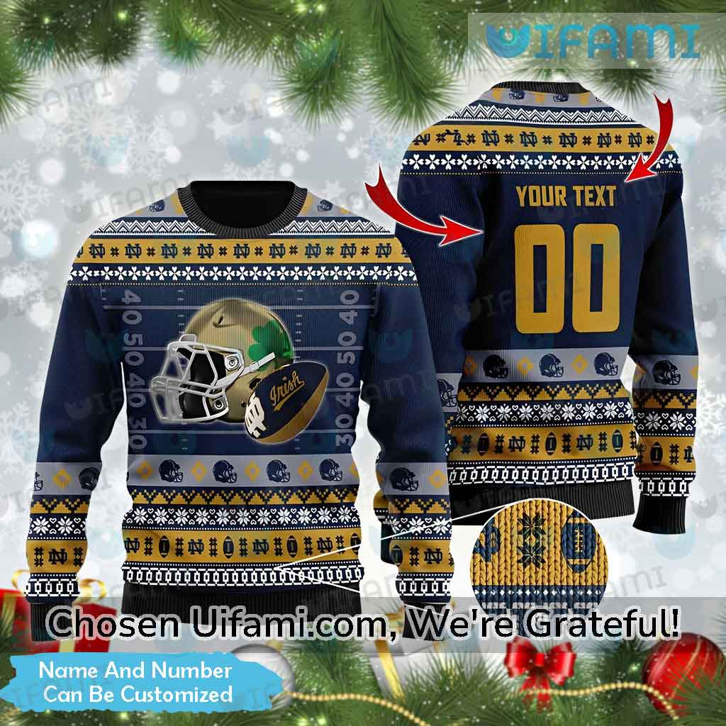 Custom Notre Dame Womens Sweater Inspiring Notre Dame Gift Ideas