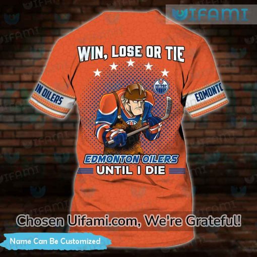 Custom Oilers Shirt 3D Perfect Mascot Edmonton Oilers Gifts