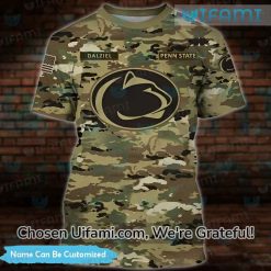 Custom Penn State Camo Shirt 3D Upbeat Penn State Gift