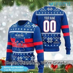 Custom Phillies Sweater Terrific Philadelphia Phillies Gift