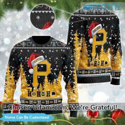 Custom Pirates Christmas Sweater Comfortable Pittsburgh Pirates Gift