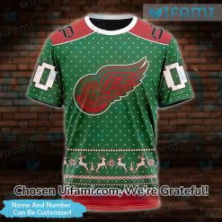 Custom Plus Size Detroit Red Wings Apparel 3D Useful Christmas Red Wings Gift