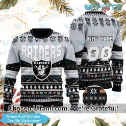 Custom Raiders Ugly Sweater Cool Personalized Raiders Gifts