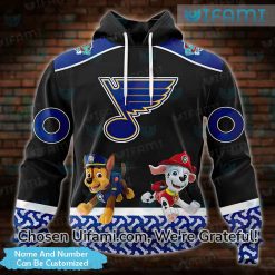Custom ST Louis Blues Hockey Hoodie 3D Paw Patrol Gift