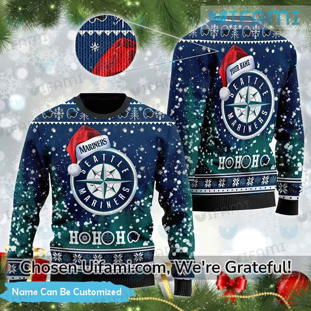 Seattle Mariners Custom New Uniforms For Fan Gear Ugly Xmas Sweater Gift  Holidays - YesItCustom