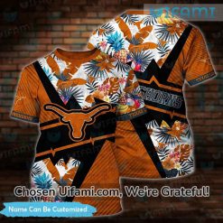 Custom Texas Longhorns Youth Shirt 3D Special Longhorns Gift
