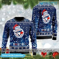 Custom Toronto Blue Jays Christmas Sweater Special Gifts For Blue Jays Fans