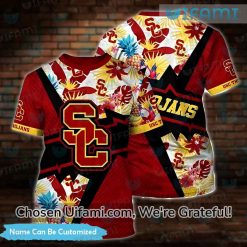 Custom USC Trojans T-Shirt 3D Memorable USC Football Gifts