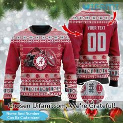 Custom Ugly Christmas Sweater Alabama Greatest Alabama Crimson Tide Gift
