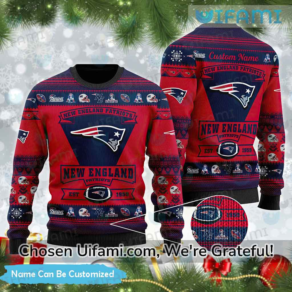 Custom Ugly Sweater Patriots Latest New England Patriots Gift